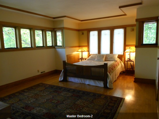 American System Built Home by Frank Lloyd Wright on Burnham Street in Milwaukee Wisconsin