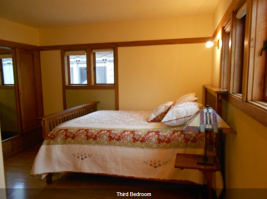 Bedroom of American System Built Home in Milwaukee