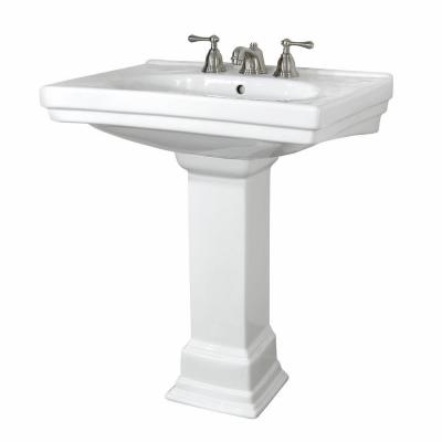 Foremost Structure Lavatory and Pedestal Combo from Home Depot