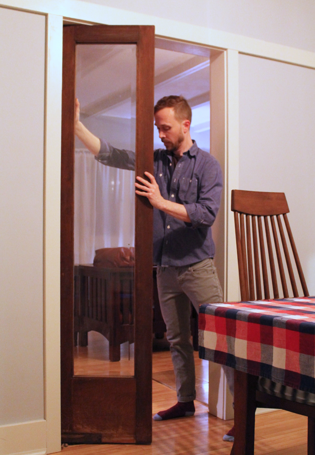testing the doors