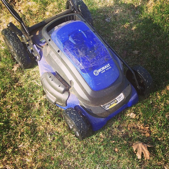 Kobalt 40v Cordless Rechargeable Lawn Mower