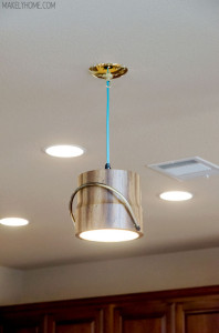 DIY Ice Bucket Pendant