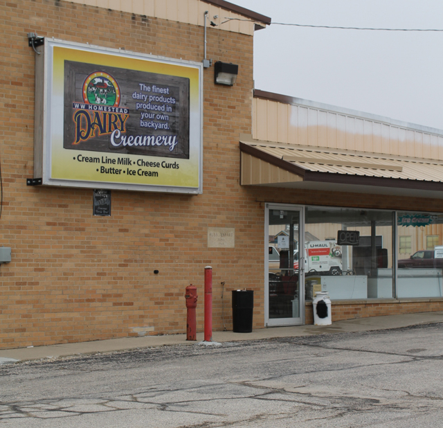 WW Homestead Dairy store in Waukon, Iowa