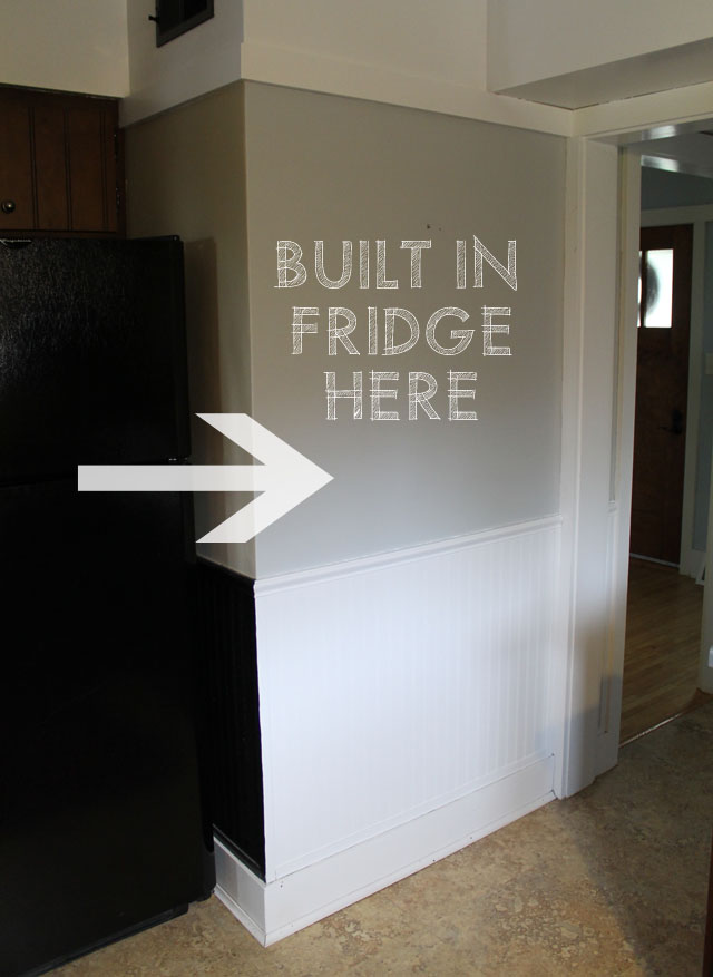 should we create a built-in refrigerator in our American System Built home?