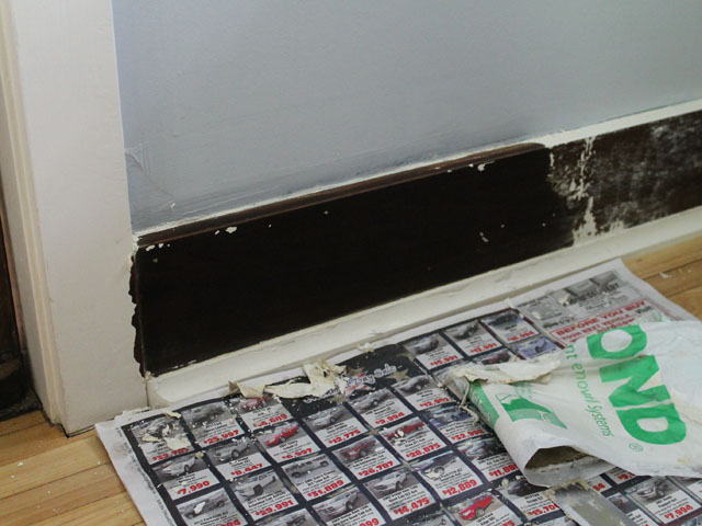 Ah, clean fresh woodwork!
