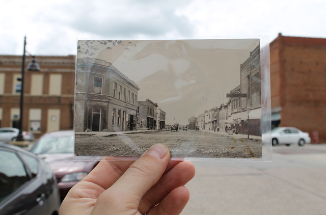 Monona, Iowa - 1914 and 2014