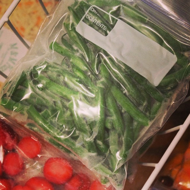 How to Freeze Fresh Green Beans