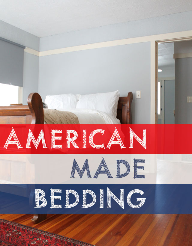 7 Sources for Bedding Made in the USA | This American House