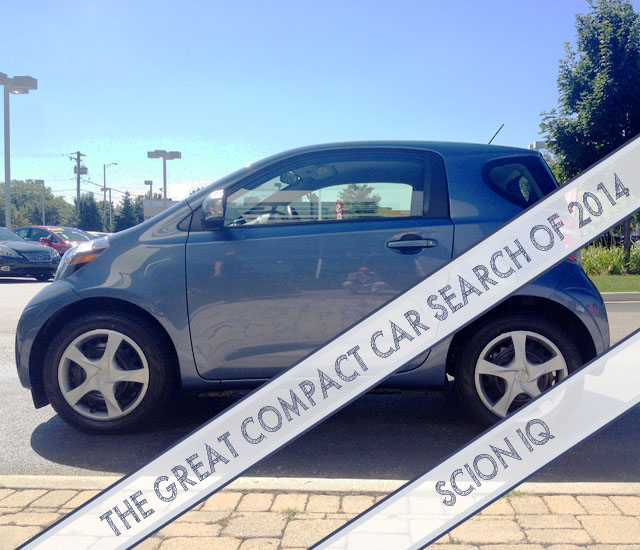 The Great Compact Car Search of 2014: Scion IQ | This American House