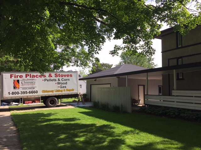 Chimney Relining at This American House