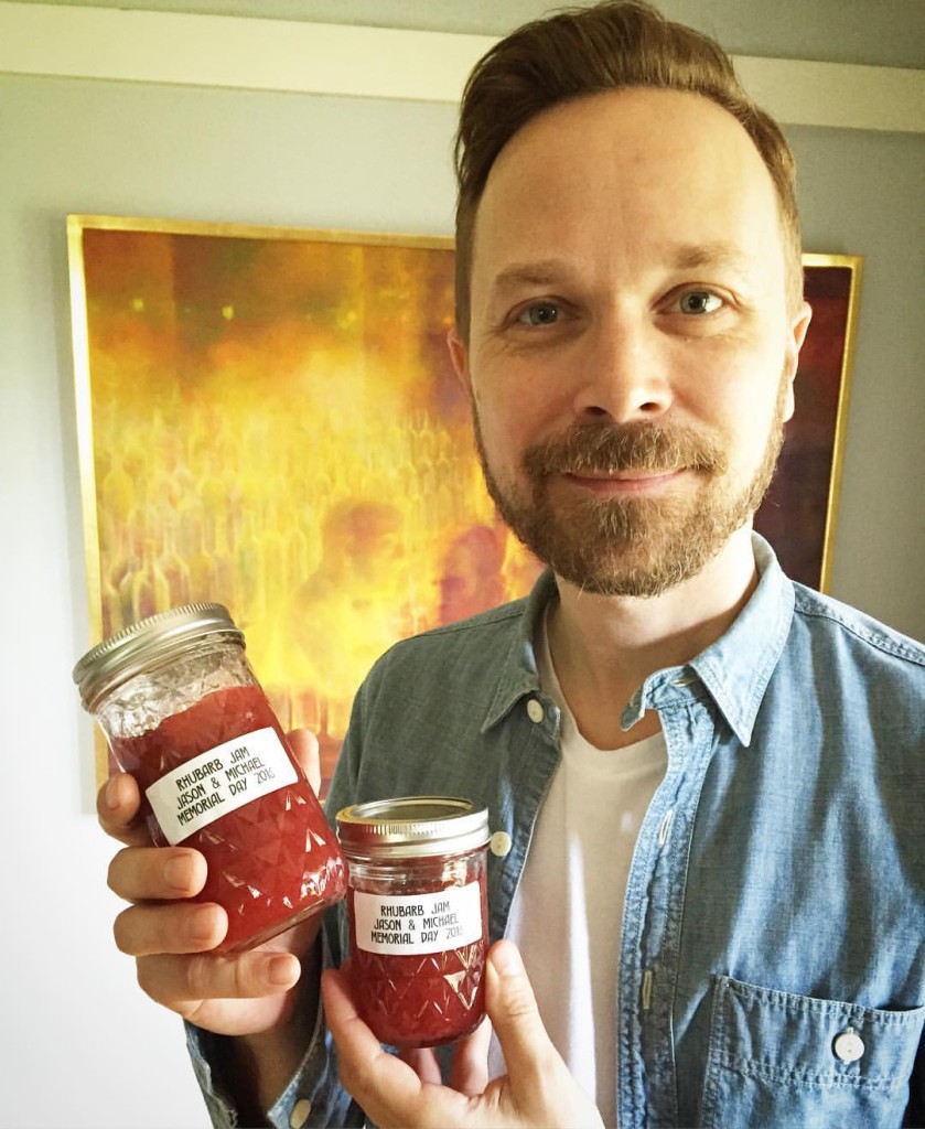 Freshly Canned Rhubarb Jam