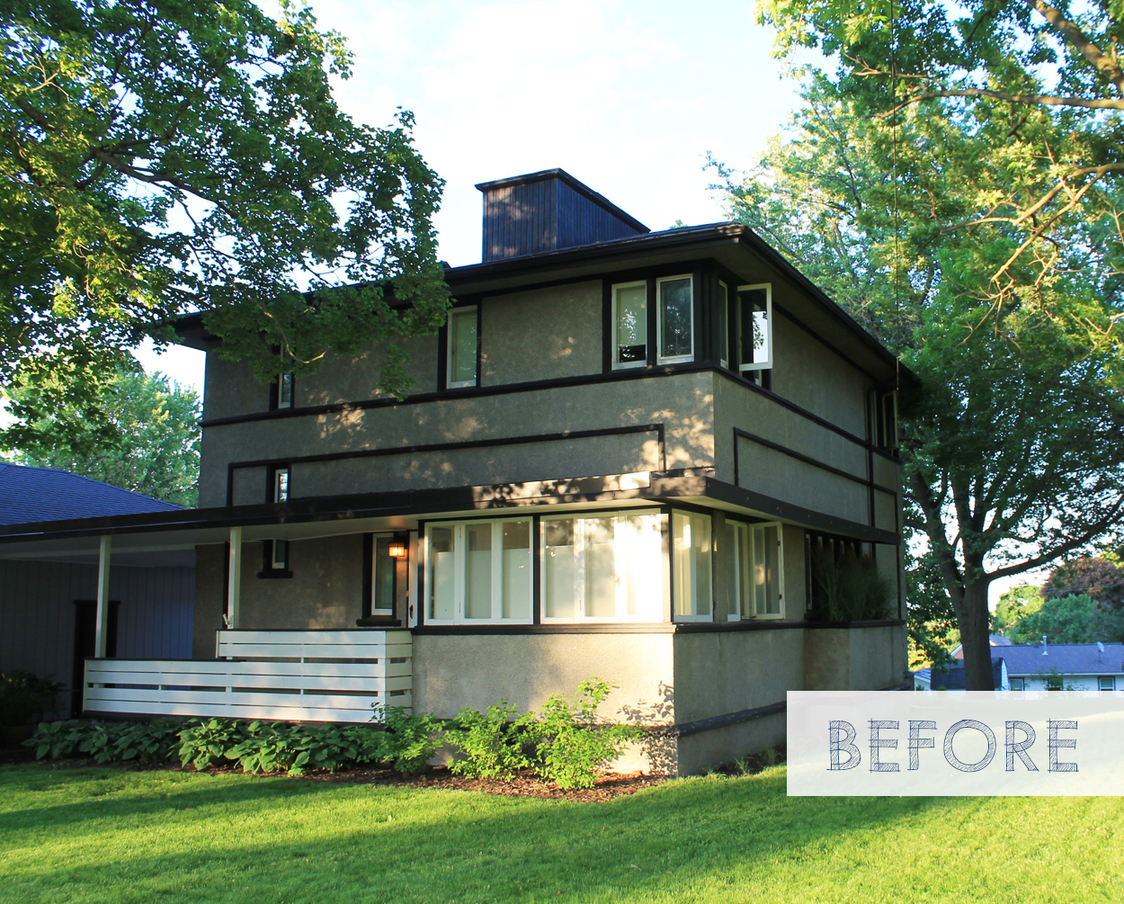 Delbert Meier House Before Painting