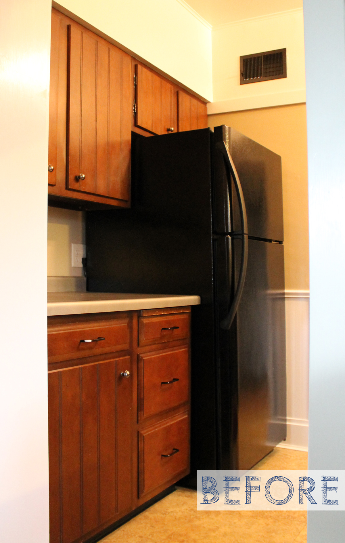 Kitchen upgrade at the Delbert Meier House
