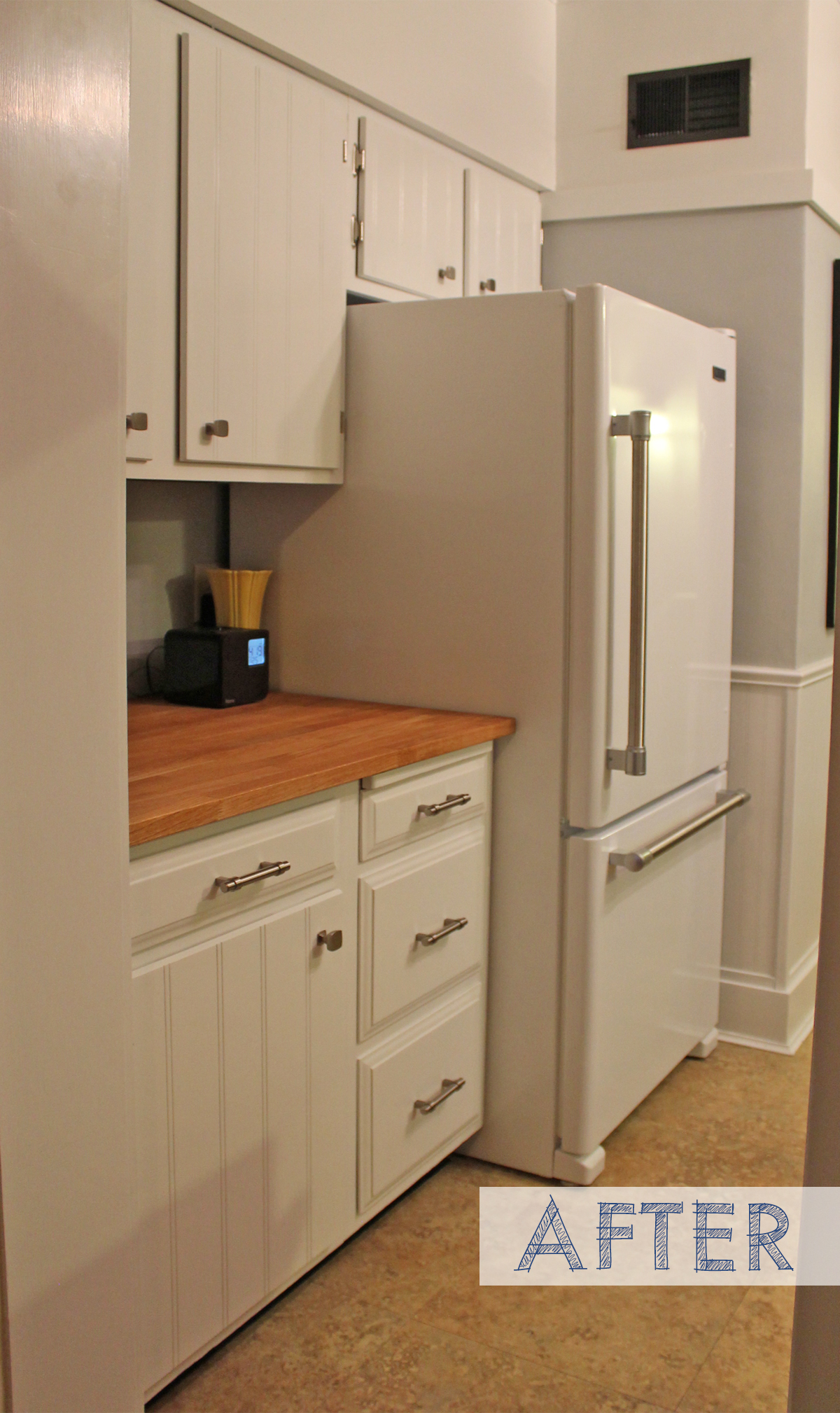 After: Refreshed Kitchen at This American House