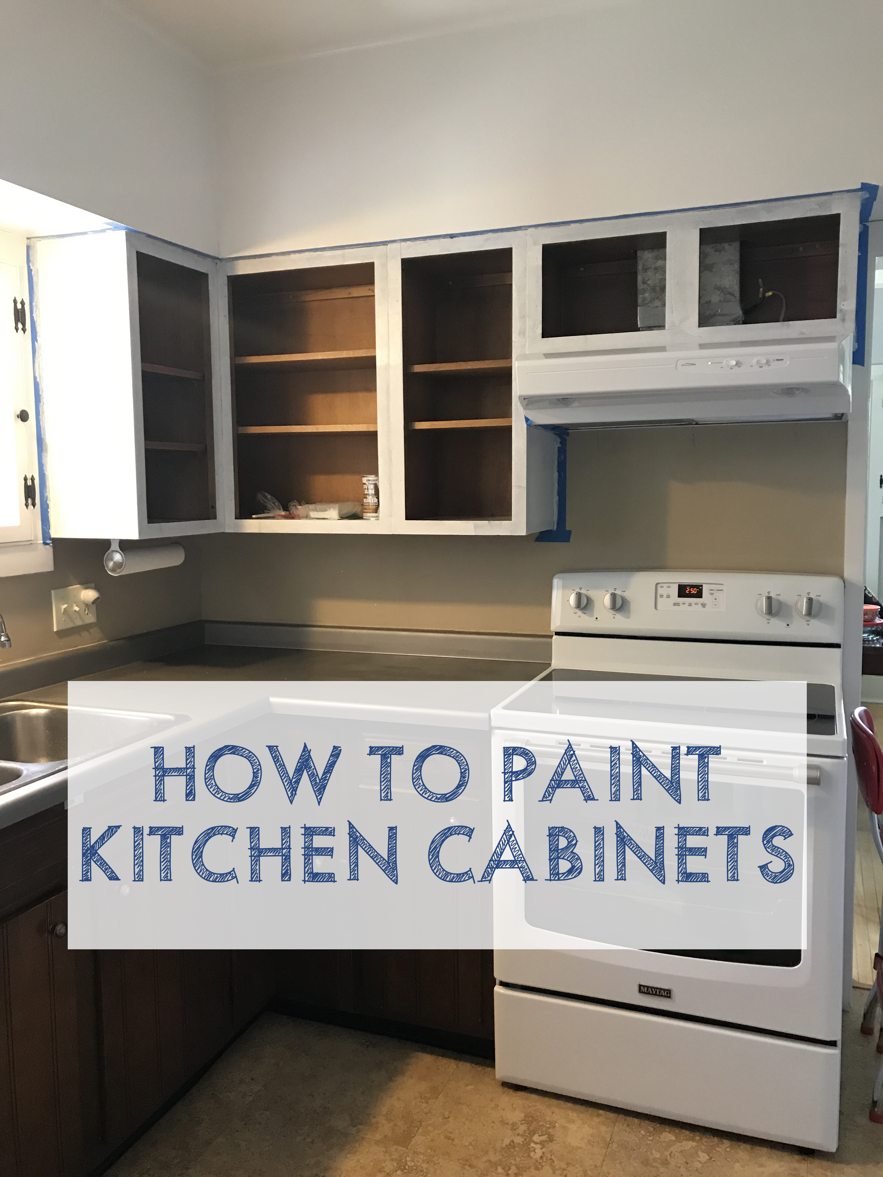 How to Paint Kitchen Cabinets