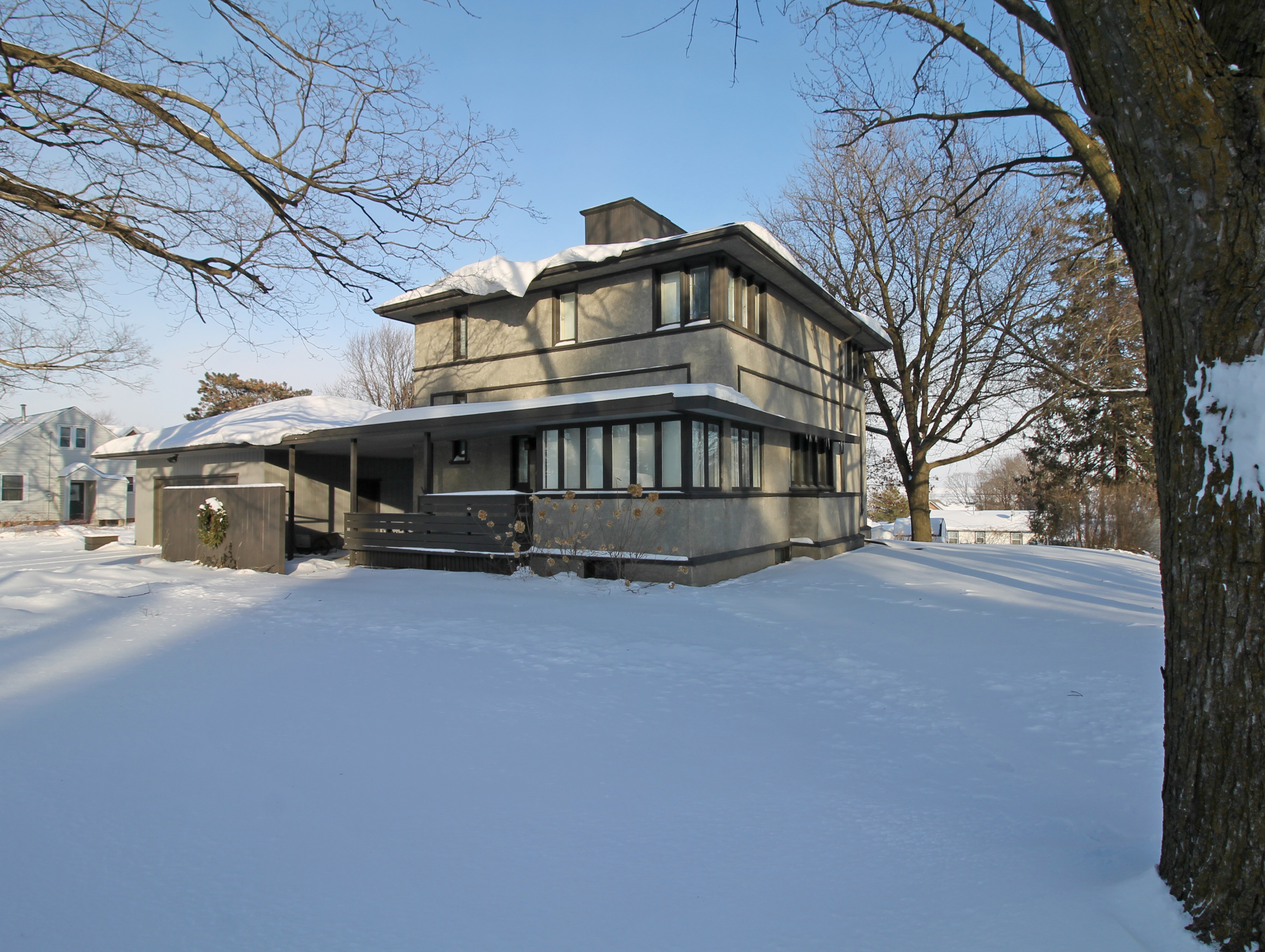 Meier House in Winter