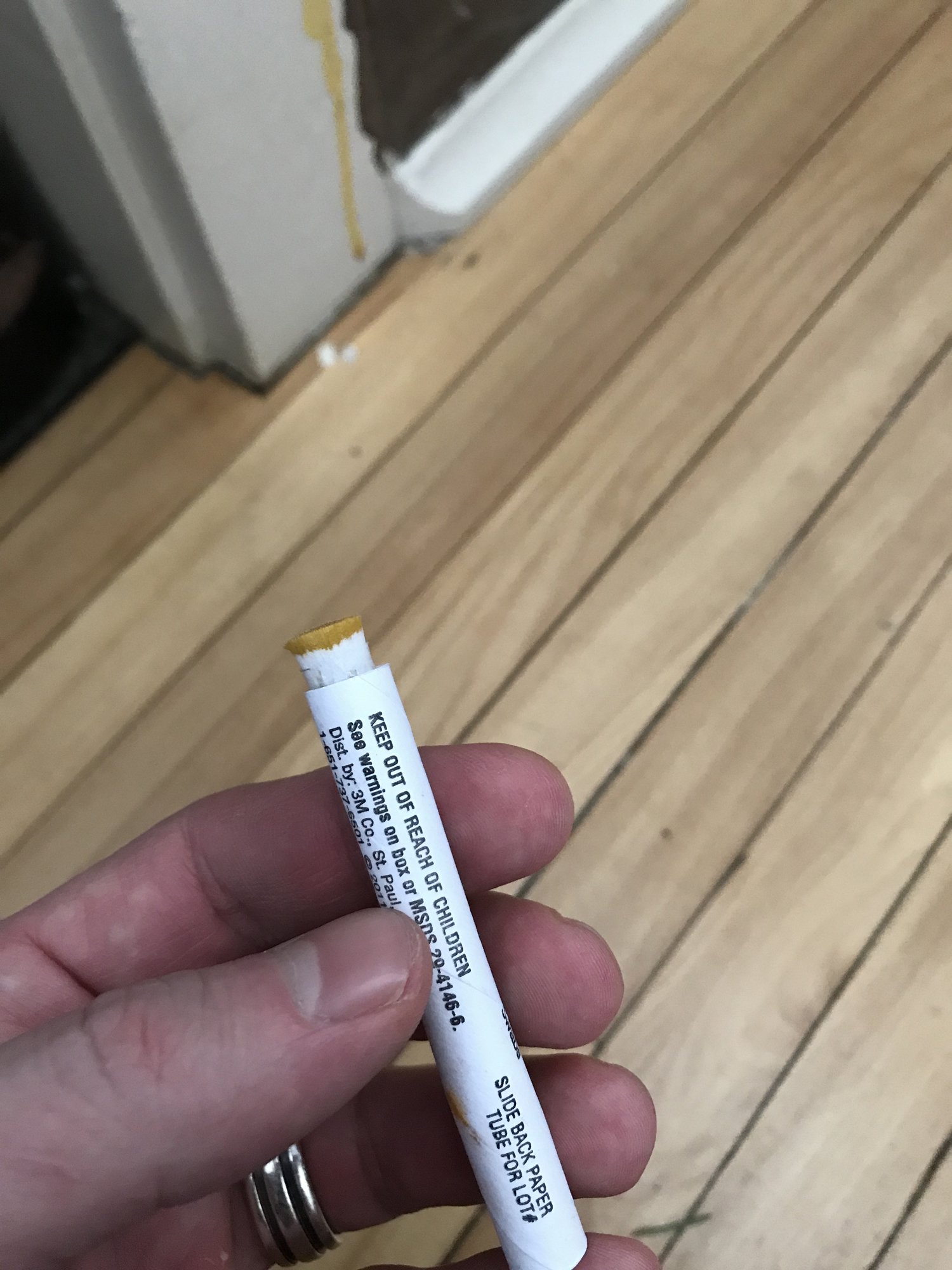 A lead paint test kit indicated that there is NO lead paint