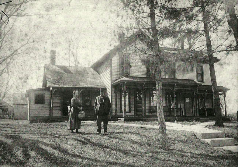 The Heller farmhouse near Ladora, Iowa
